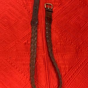 Men’s Gap Braided Leather Belt sz. XL
